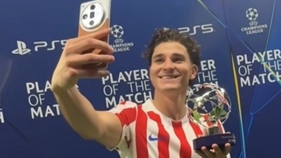 Julian Alvarez tiếp đà thăng hoa, Atletico Madrid đại thắng 5-1