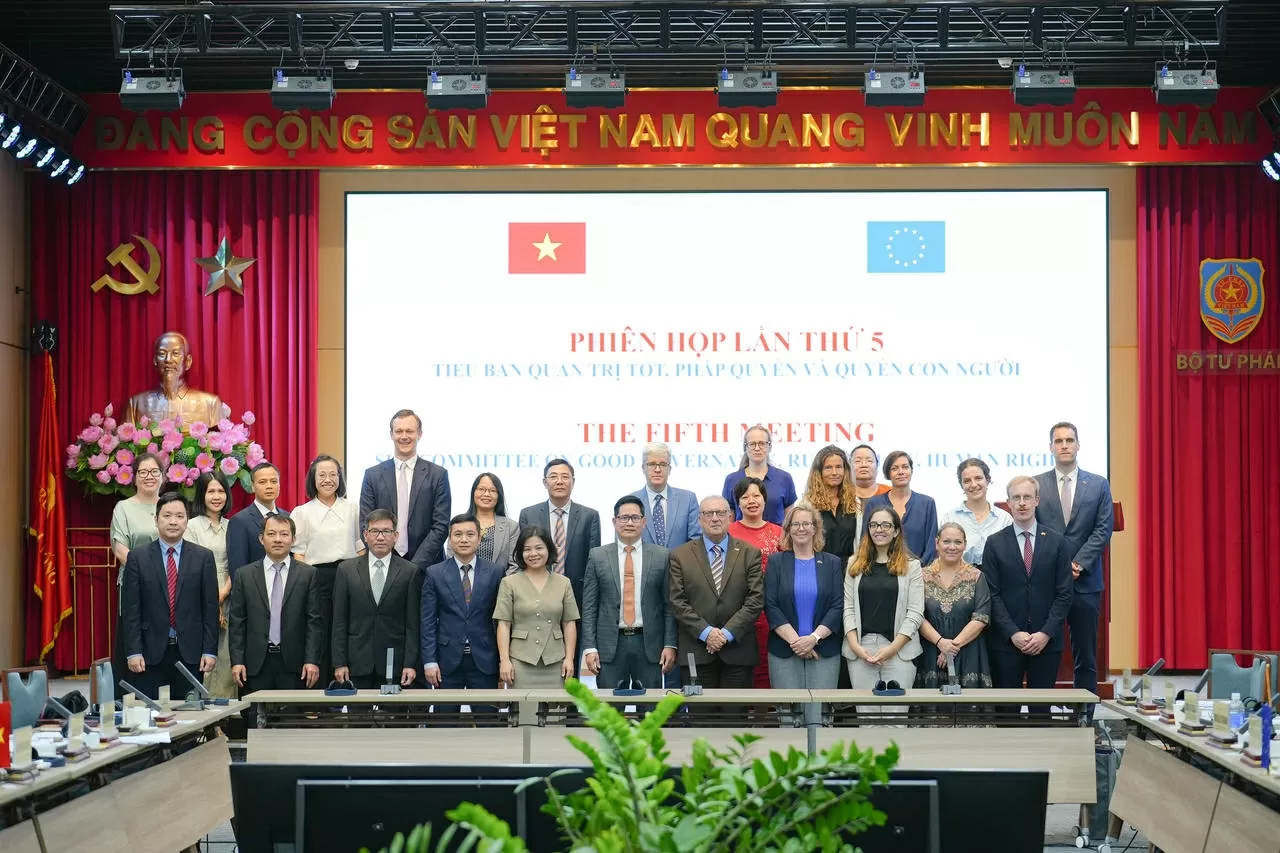 Tăng cường hợp tác Việt Nam-EU về quản trị, pháp quyền và quyền con người