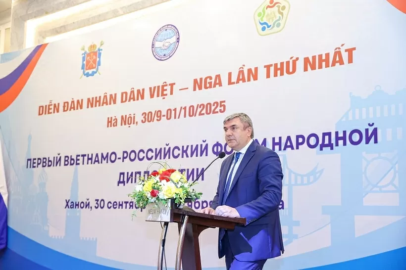 Diễn đàn nhân dân Việt-Nga lần thứ nhất thành công tốt đẹp Diễn đàn nhân dân Việt-Nga lần thứ nhất thành công tốt đẹp