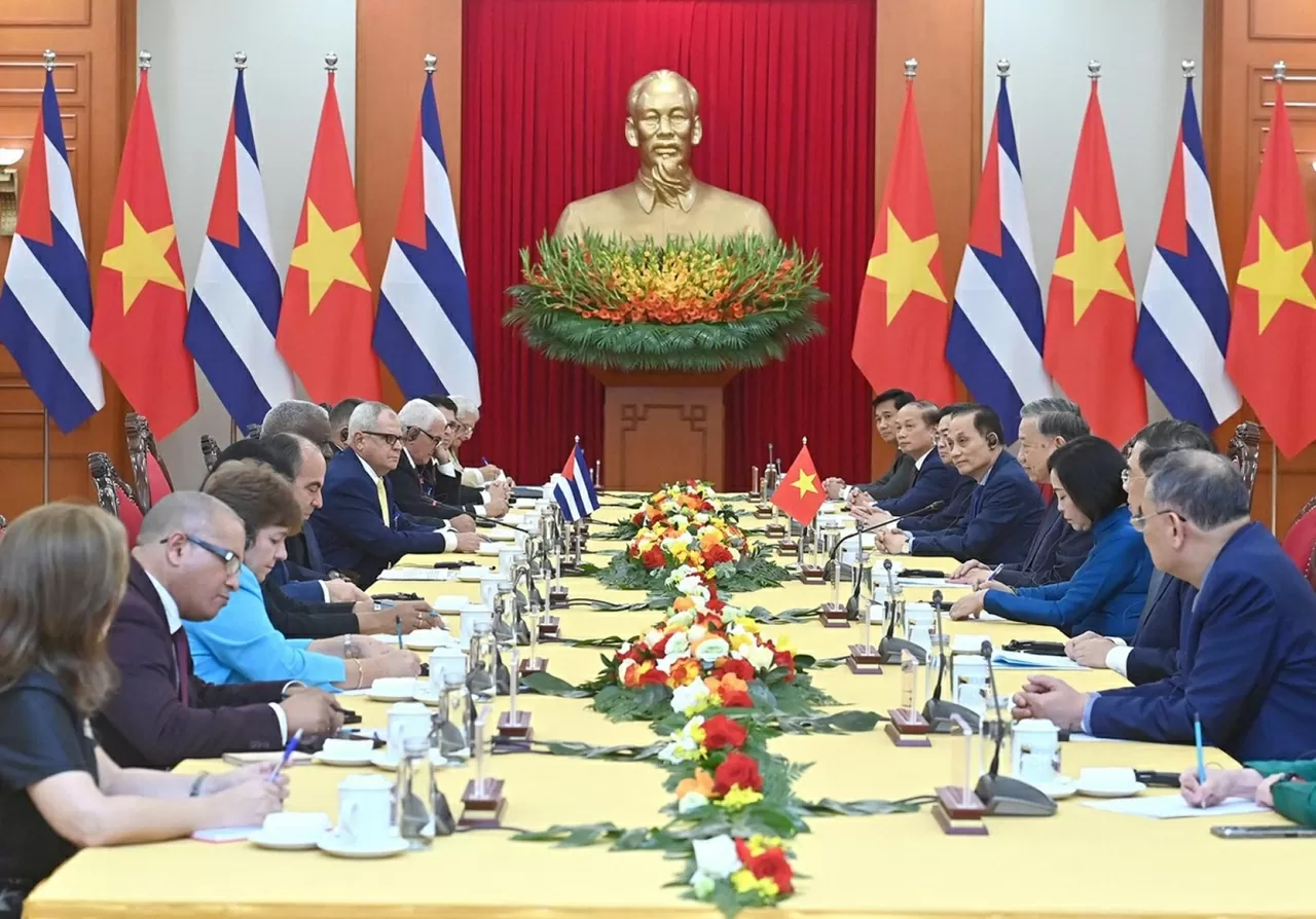 Toàn cảnh buổi gặp mặt. (Ảnh: Đăng Khoa)