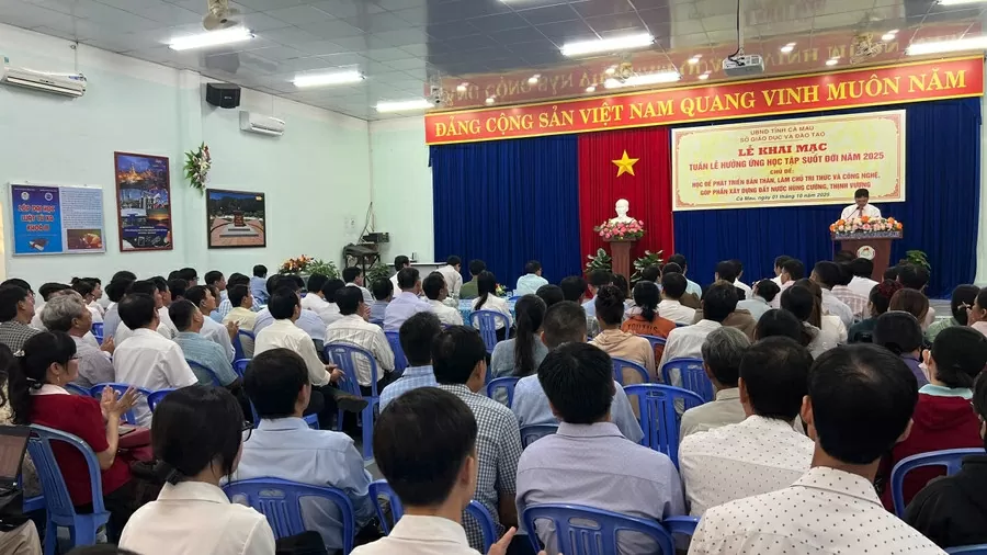 Cà Mau không để ai bị bỏ lại phía sau trên hành trình tri thức Cà Mau không để ai bị bỏ lại phía sau trên hành trình tri thức