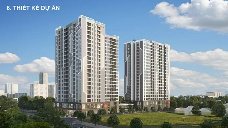 Phối cảnh tổng thể dự án Fenica.