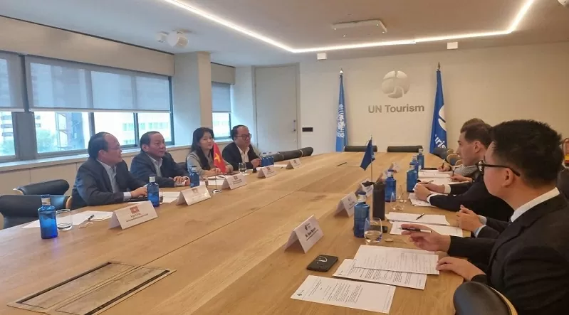 Phát huy hợp tác Việt Nam - UN Tourism ngày càng thực chất, hiệu quả