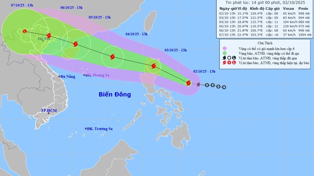 bao matmo cuong do manh dan di chuyen den dat lien phia bac dao luzon philippines gio cap 9 giat cap 11