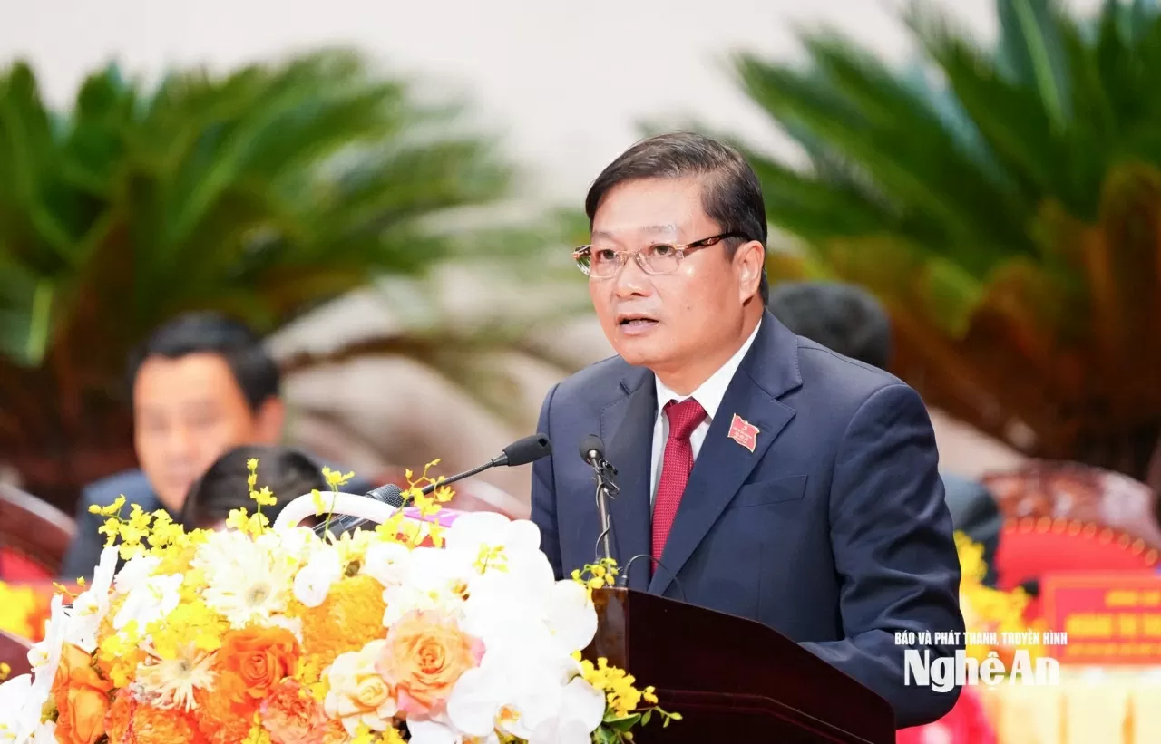 Khai mạc trọng thể Đại hội đại biểu Đảng bộ tỉnh Nghệ An lần thứ XX, nhiệm kỳ 2025-2030