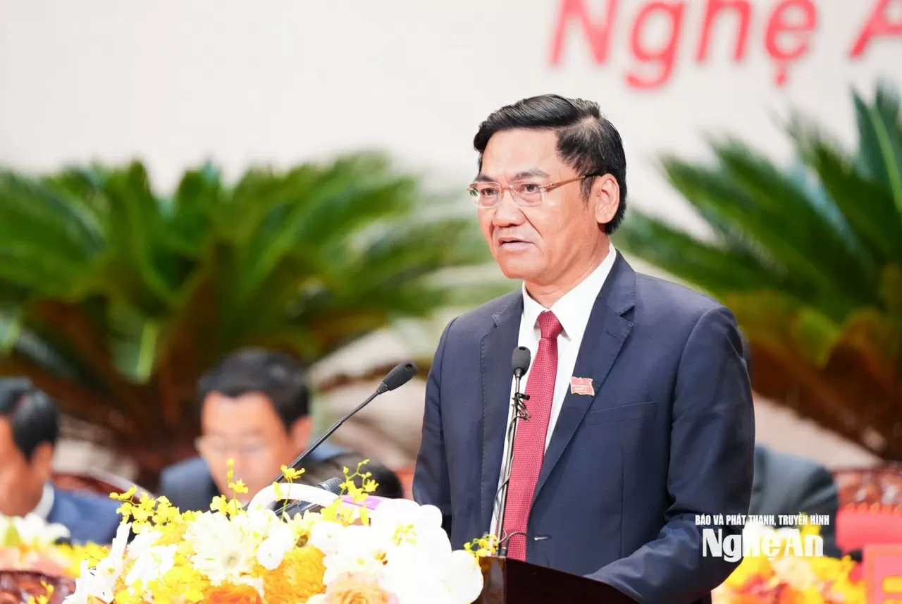 Khai mạc trọng thể Đại hội đại biểu Đảng bộ tỉnh Nghệ An lần thứ XX, nhiệm kỳ 2025-2030