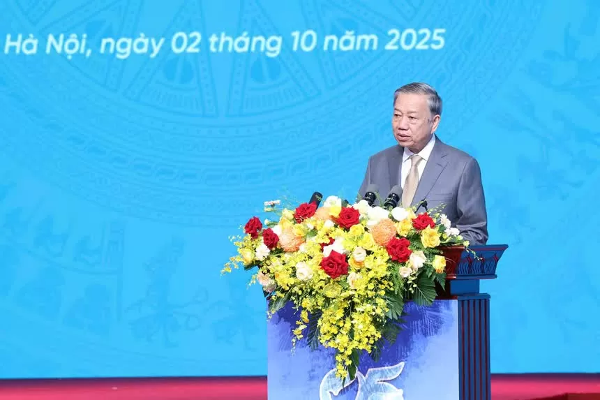 Tổng Bí thư Tô Lâm: Gần một thế kỷ không ngừng trưởng thành và cống hiến là chặng đường rực rỡ của phụ nữ Việt Nam