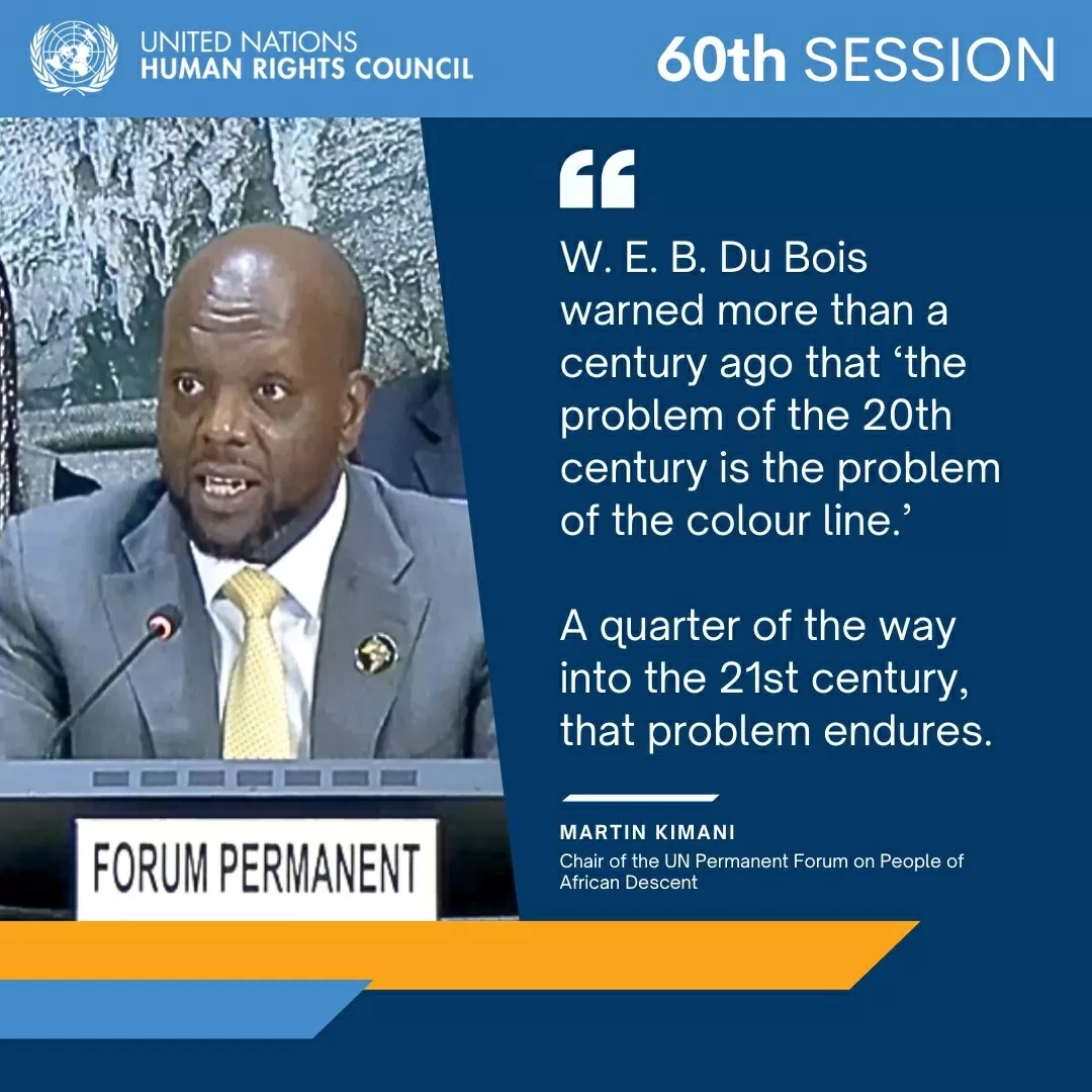 Khóa họp 60 Hội đồng Nhân quyền: Kêu gọi đoàn kết trong nỗ lực chấm dứt nạn phân biệt chủng tộc