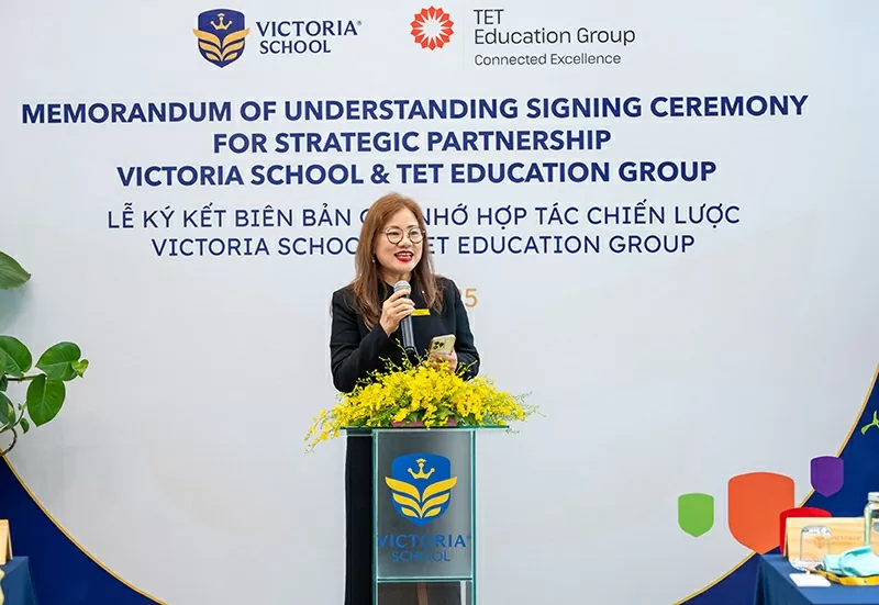 Bà Jane Tran – Giám đốc Điều hành TET chia sẻ tầm nhìn hợp tác