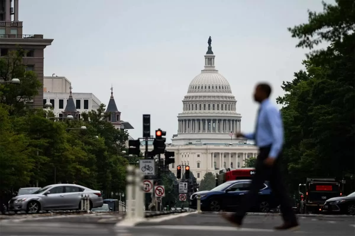 Điện Capitol ở Washington DC. (Nguồn: Bloomberg)