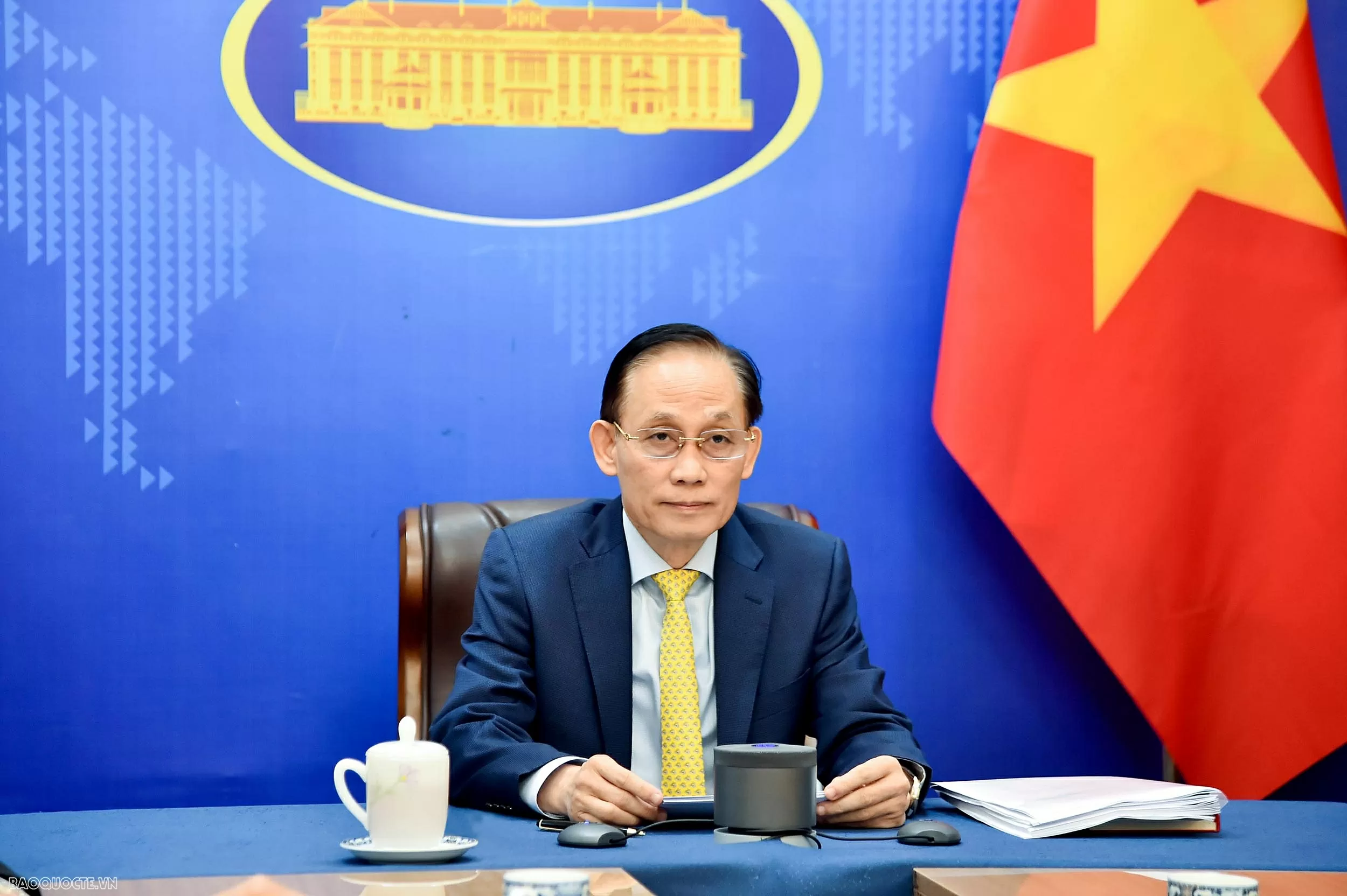 Quyền Bộ trưởng Ngoại giao Lê Hoài Trung điện đàm với Bộ trưởng Ngoại giao Thái Lan