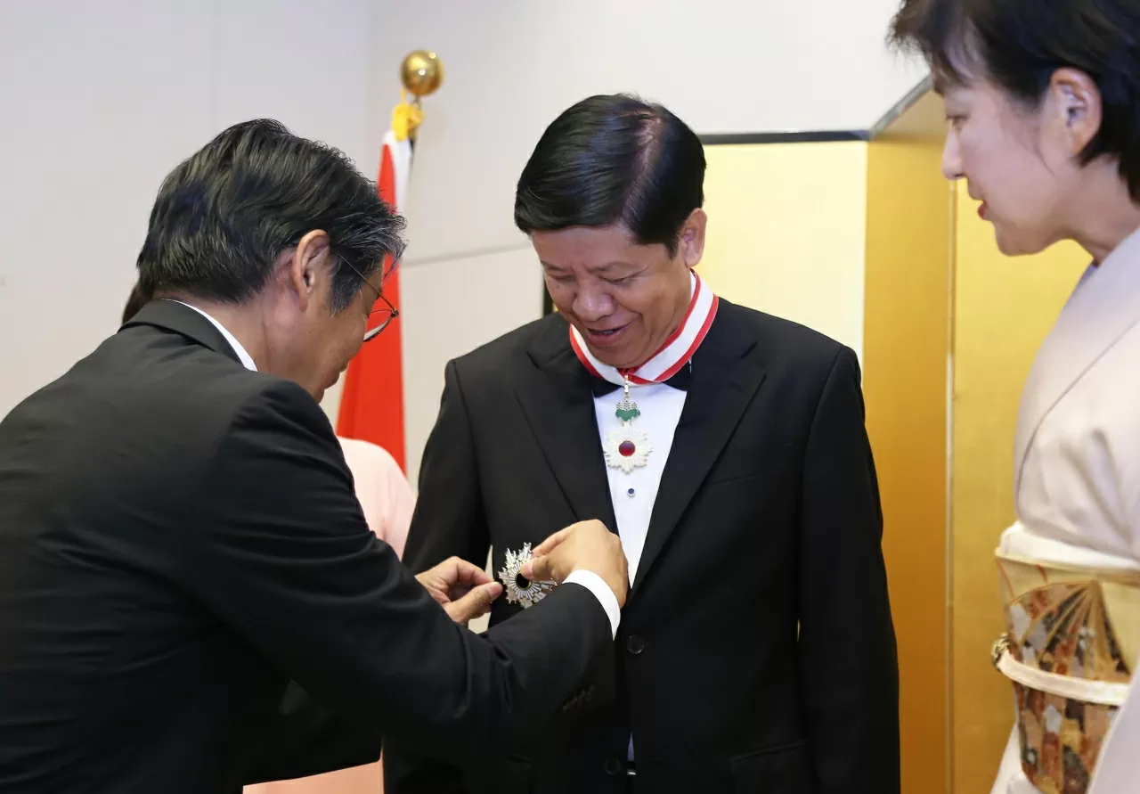 Chính phủ Nhật Bản trao tặng Huân chương Mặt trời mọc cho nguyên Thứ trưởng Ngoại giao Nguyễn Quốc Cường Chính phủ Nhật Bản trao tặng Huân chương Mặt trời mọc cho nguyên Thứ trưởng Ngoại giao Nguyễn Quốc Cường