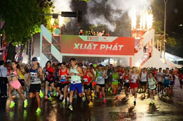 Hơn 13.000 vận động viên từ 51 quốc gia, vùng lãnh thổ dự Giải Marathon quốc tế Hà Nội Techcombank mùa thứ 4