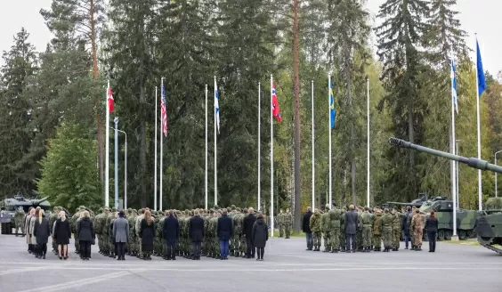 NATO mở căn cứ gần biên giới Nga, Phần Lan gọi 'ngày lịch sử', Tổng thống Putin khẳng định hành động của Helsinki là sai lầm lớn.maavoimat