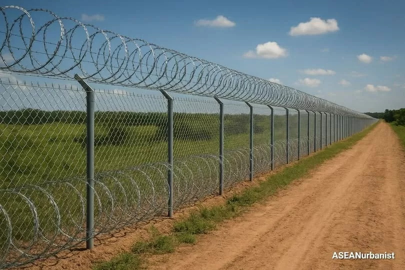 Thái Lan bắt đầu kế hoạch mới ở biên giới với Campuchia. (Ảnh minh họa. Nguồn: Asean Nurbanist)