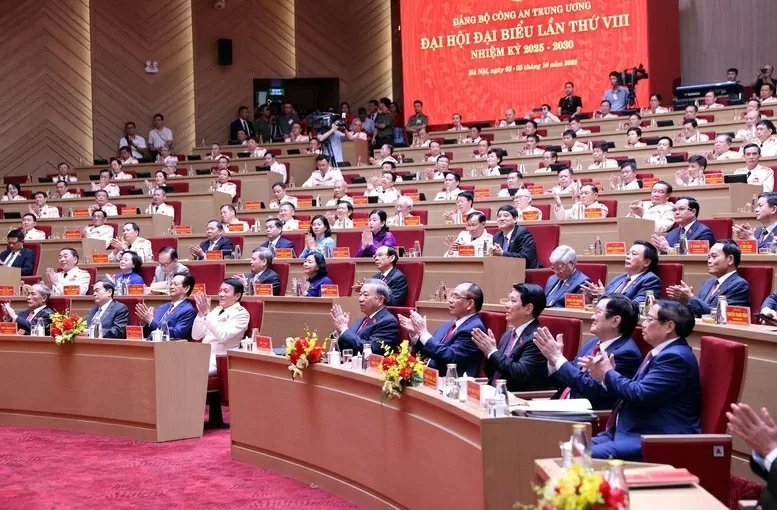 Phát biểu chỉ đạo của Tổng Bí thư tại Đại hội Đảng bộ Công an Trung ương lần thứ VIII, nhiệm kỳ 2025-2030 Phát biểu chỉ đạo của Tổng Bí thư tại Đại hội Đảng bộ Công an Trung ương lần thứ VIII, nhiệm kỳ 2025-2030