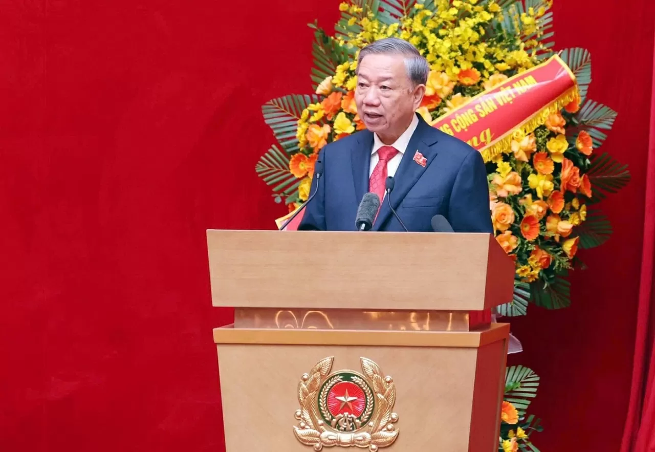 Phát biểu chỉ đạo của Tổng Bí thư tại Đại hội Đảng bộ Công an Trung ương lần thứ VIII, nhiệm kỳ 2025-2030