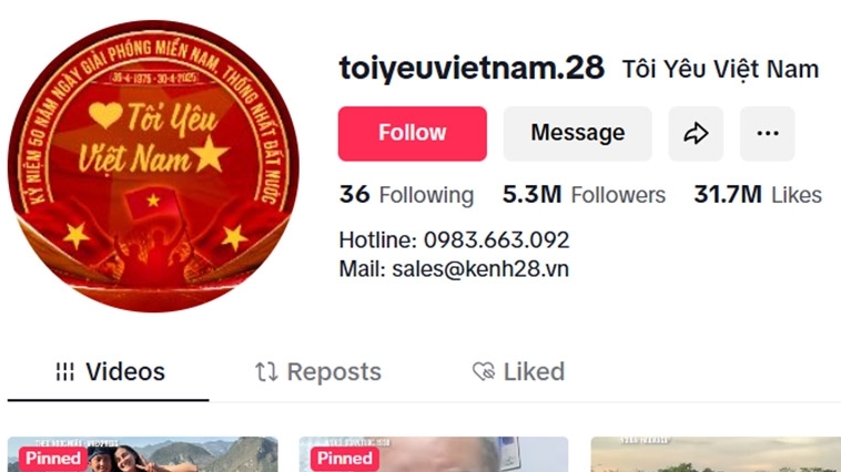 Kênh Tiktok 'Tôi Yêu Việt Nam': Từ những thước phim đời thường đến hành trình kết nối triệu trái tim