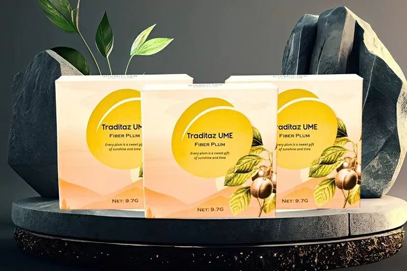 Traditaz Ume Fiber Plum - Quả mơ cung cấp chất xơ từ tự nhiên