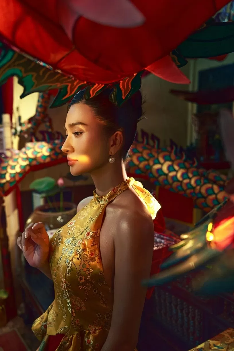 NSƯT Kim Tuyến bộ ảnh mừng Trung thu