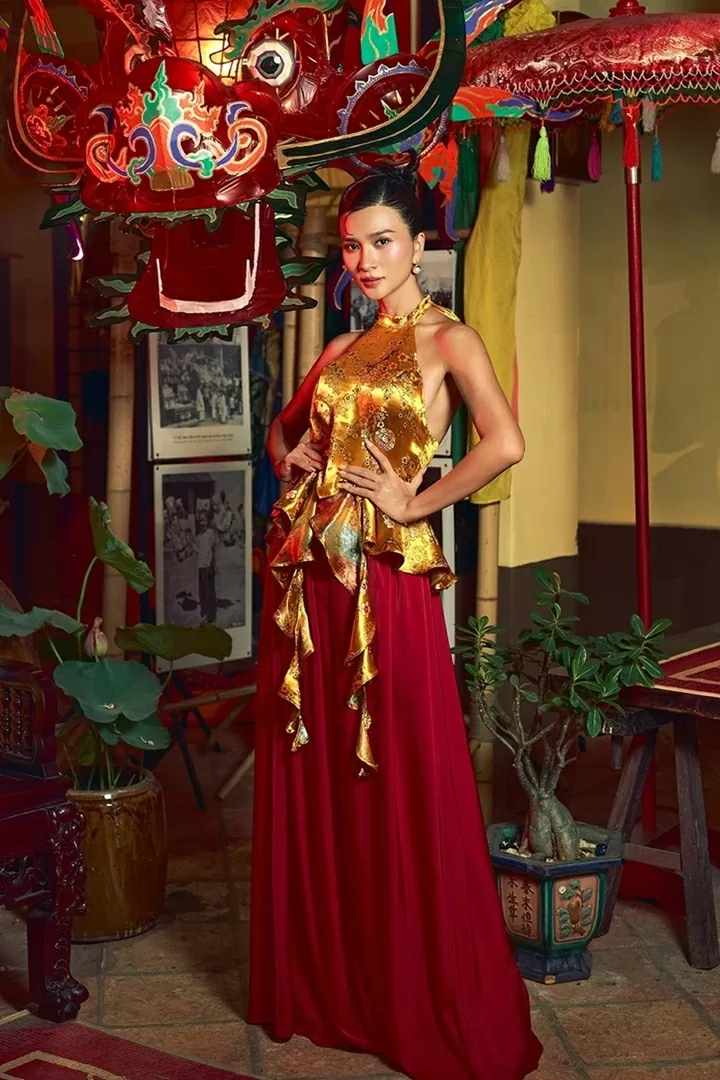 NSƯT Kim Tuyến bộ ảnh mừng Trung thu