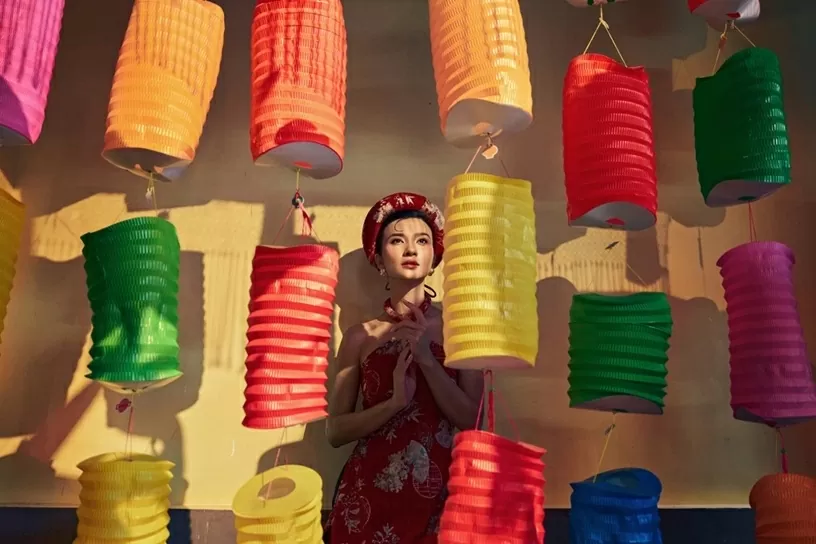 NSƯT Kim Tuyến bộ ảnh mừng Trung thu