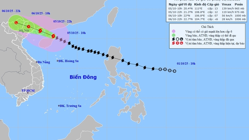 du bao den dem nay 510 bao so 11 tren vung bien tinh quang ninh khu vuc ha noi can de phong giong loc gio giat manh mua to den het ngay 710