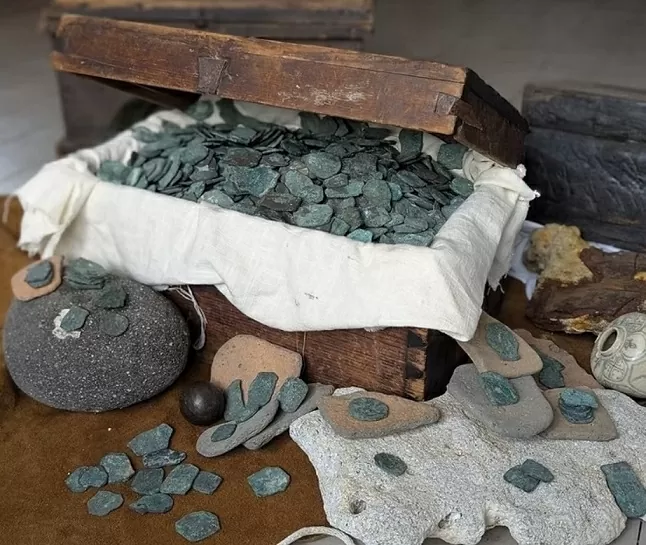 Phát hiện kho báu từ xác con tàu đắm ở thế kỷ XVIII