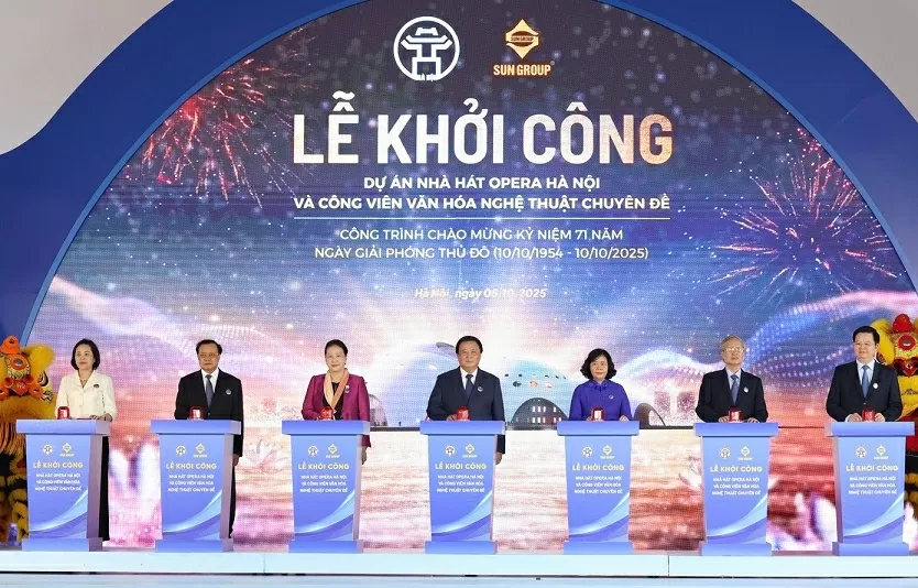 Nhà hát Opera Hà Nội dự kiến sẽ được hoàn thiện vào năm 2027 Nhà hát Opera Hà Nội dự kiến sẽ được hoàn thiện vào năm 2027