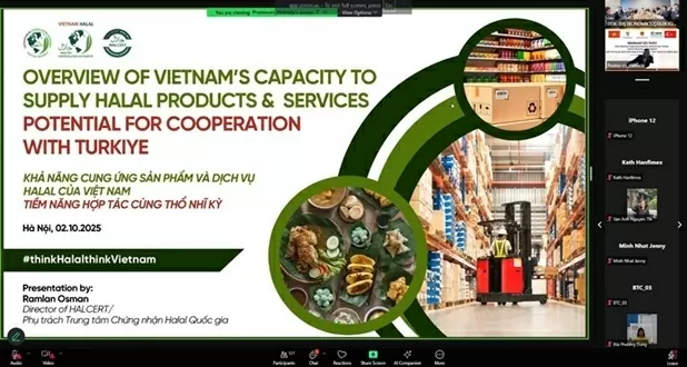 Việt Nam có tiềm năng xuất khẩu các sản phẩm Halal sang Thổ Nhĩ Kỳ