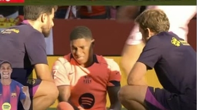 Barcelona hồi hộp chờ kiểm tra chấn thương của Rashford