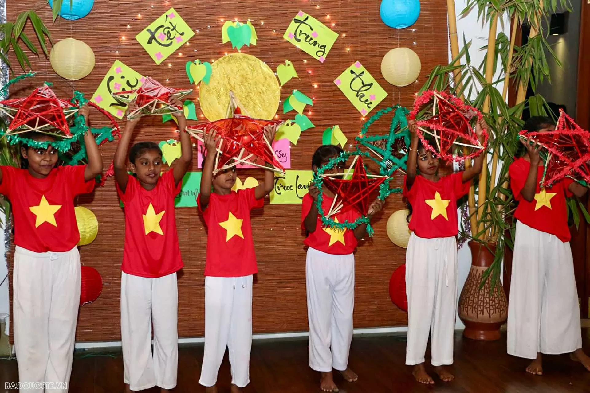 Rộn ràng sắc màu Tết Trung Thu Việt tại Sri Lanka