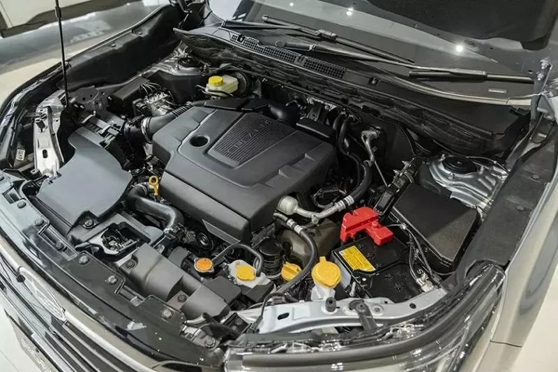 Subaru Forester 2026 được trang bị động cơ Boxer 4 xy-lanh nằm ngang đối xứng. Subaru Forester 2026 được trang bị động cơ Boxer 4 xy-lanh nằm ngang đối xứng.