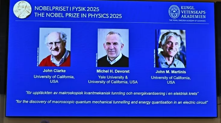 Nobel Vật lý 2025 vinh danh những đột phá trong nghiên cứu về cơ học lượng tử