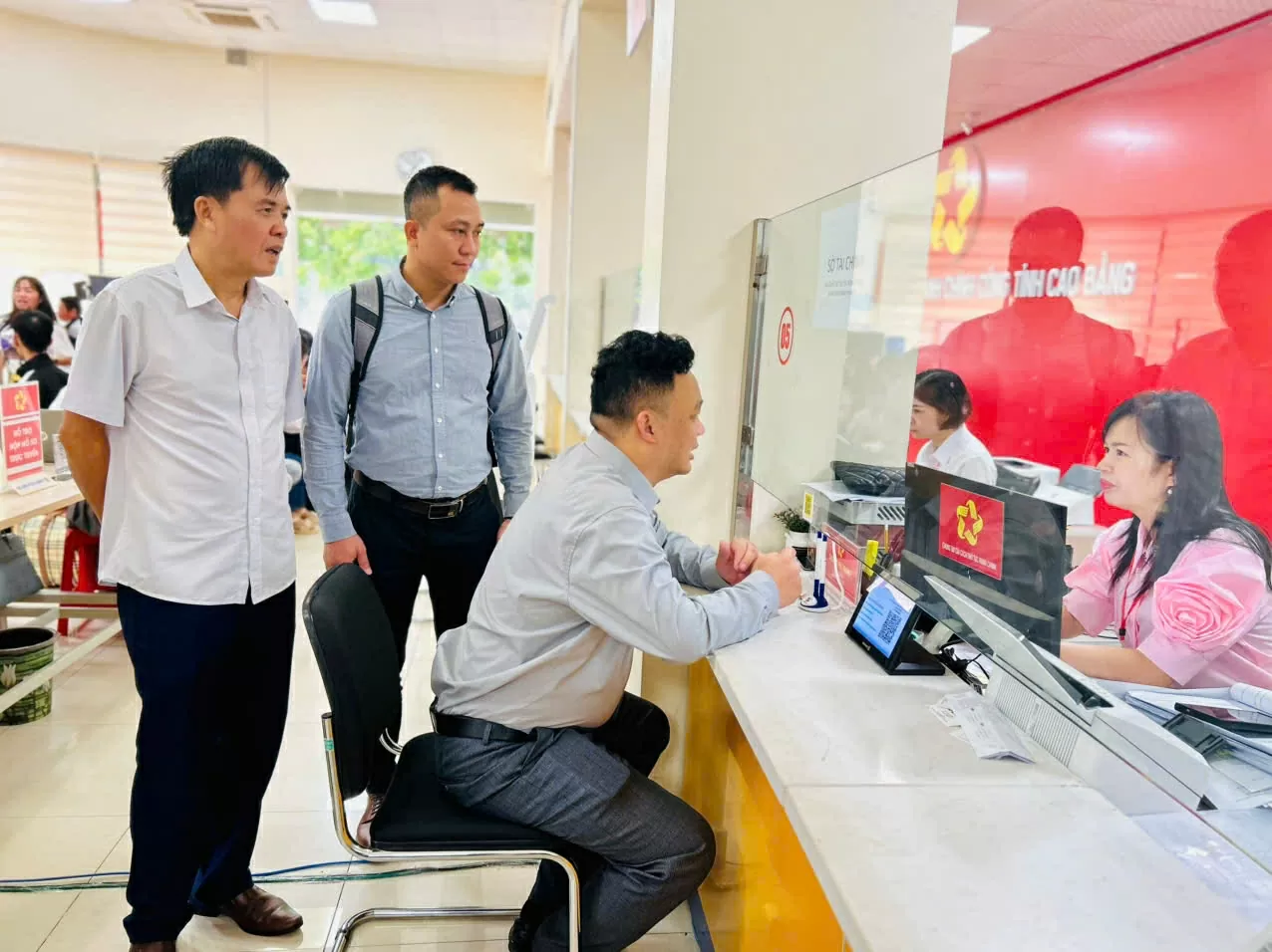 Trung tâm phục vụ hành chính công tỉnh Cao Bằng. (Nguồn: VGP)