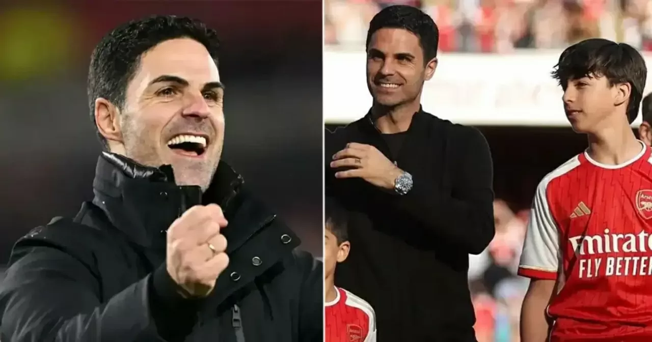 Con trai HLV Mikel Arteta tỏa sáng ở đội U17 Arsenal