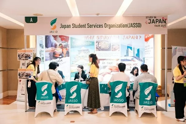 Hội thảo du học Nhật Bản 2025 tại Hà Nội thu hút gần 1.600 người tham dự Hội thảo du học Nhật Bản 2025 tại Hà Nội thu hút gần 1.600 người tham dự