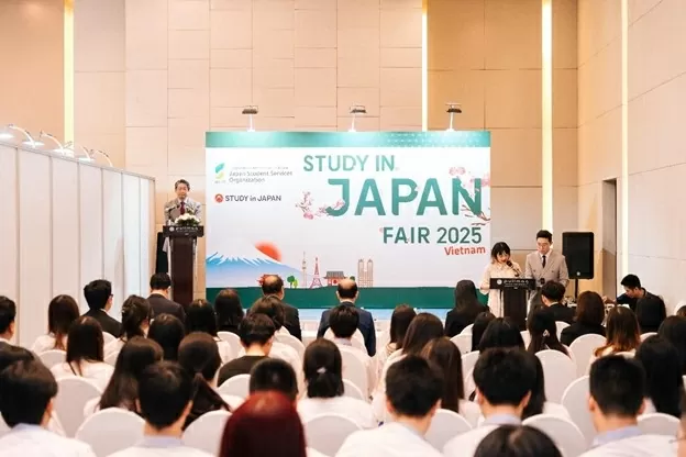 Hội thảo du học Nhật Bản 2025 tại Hà Nội thu hút gần 1.600 người tham dự Hội thảo du học Nhật Bản 2025 tại Hà Nội thu hút gần 1.600 người tham dự
