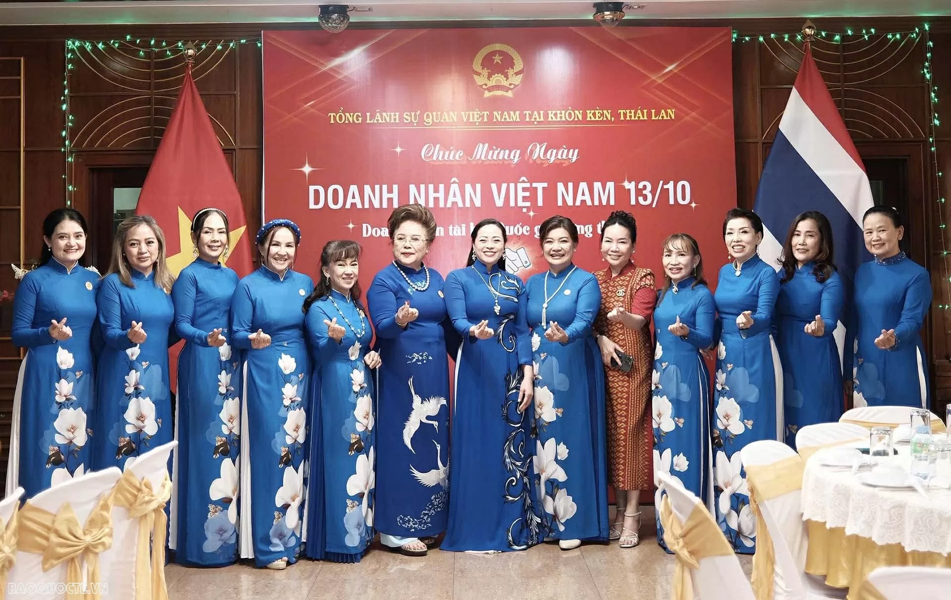 Gặp mặt nhân ngày Doanh nhân Việt Nam tại Đông Bắc Thái Lan