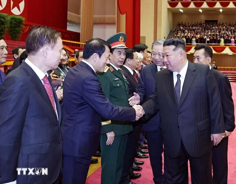 Lễ đón Tổng Bí thư Tô Lâm thăm cấp Nhà nước Cộng hòa Dân chủ Nhân dân Triều Tiên Lễ đón Tổng Bí thư Tô Lâm thăm cấp Nhà nước Cộng hòa Dân chủ Nhân dân Triều Tiên