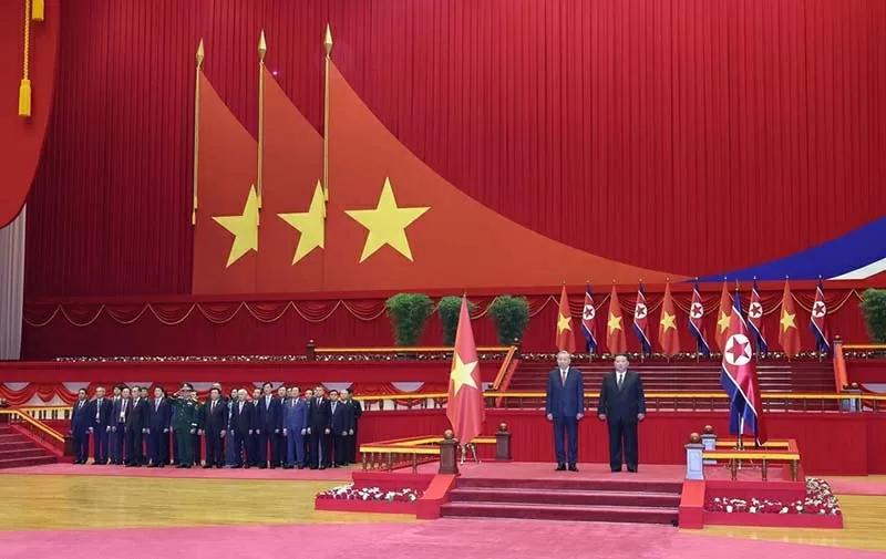 Lễ đón Tổng Bí thư Tô Lâm thăm cấp Nhà nước Cộng hòa Dân chủ Nhân dân Triều Tiên Lễ đón Tổng Bí thư Tô Lâm thăm cấp Nhà nước Cộng hòa Dân chủ Nhân dân Triều Tiên