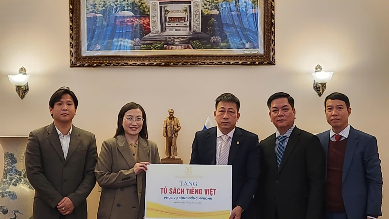 Sắp có tủ sách tiếng Việt tại Thư viện lớn nhất thế giới dành cho thiếu nhi ở Nga