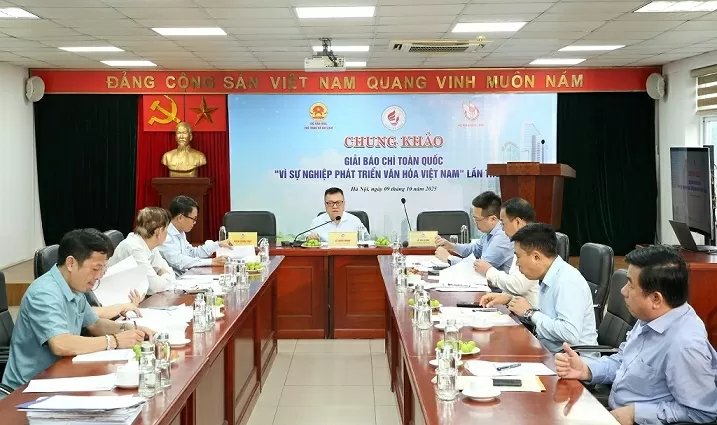 Lựa chọn 122 tác phẩm xuất sắc vào chung khảo Giải báo chí toàn quốc ‘Vì sự nghiệp phát triển văn hóa Việt Nam’ lần thứ ba