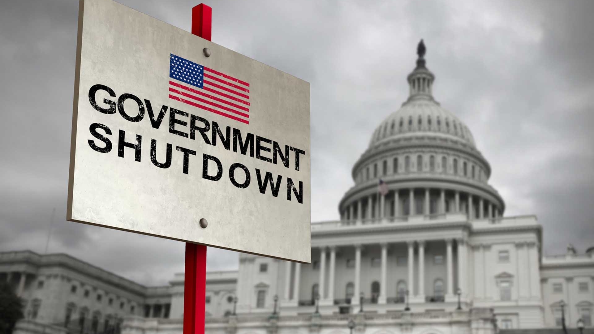 Khi cỗ máy liên bang tạm ngừng hoạt động