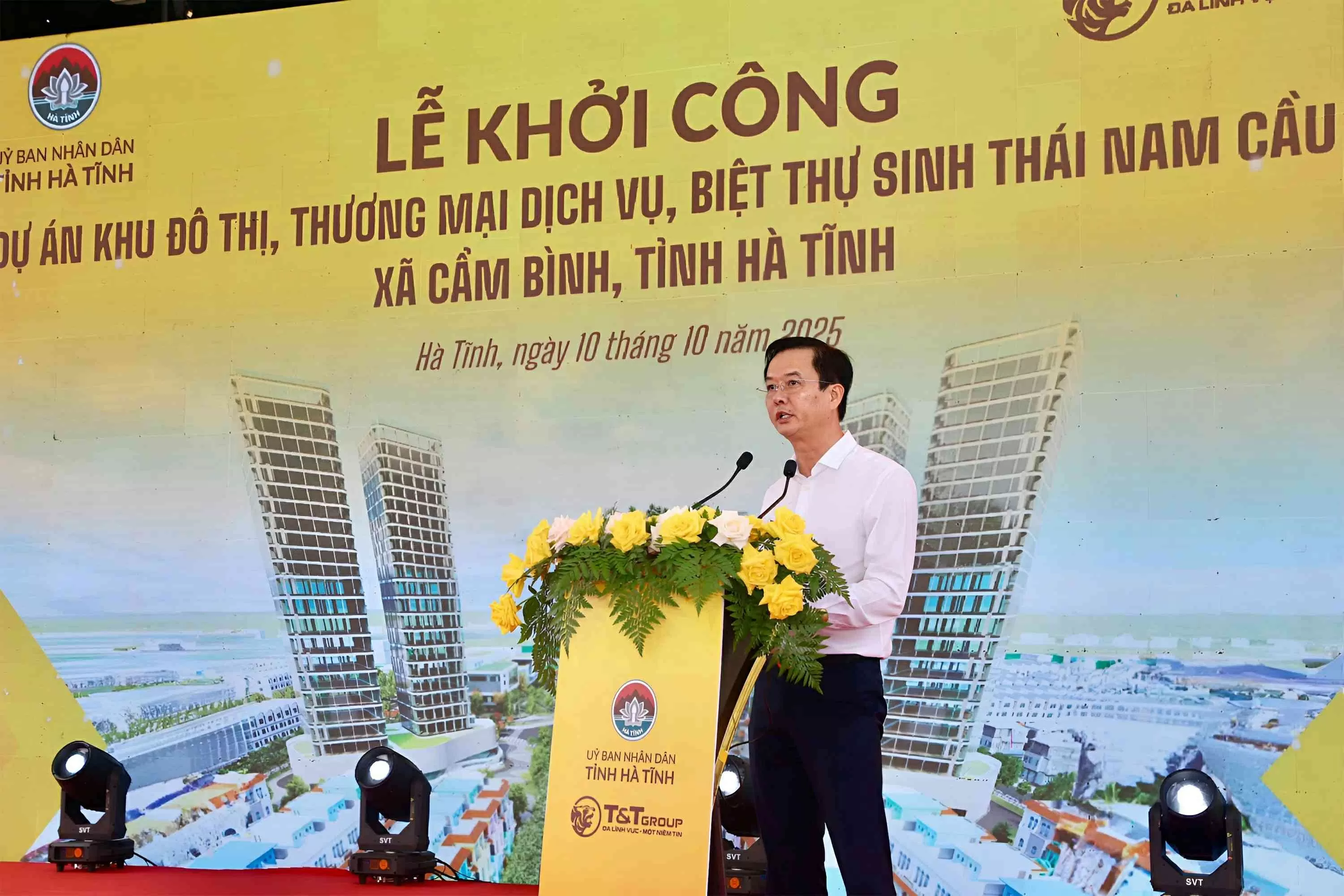 T&T Group khởi công Khu đô thị sinh thái 50 ha tại Hà Tĩnh T&T Group khởi công Khu đô thị sinh thái 50 ha tại Hà Tĩnh