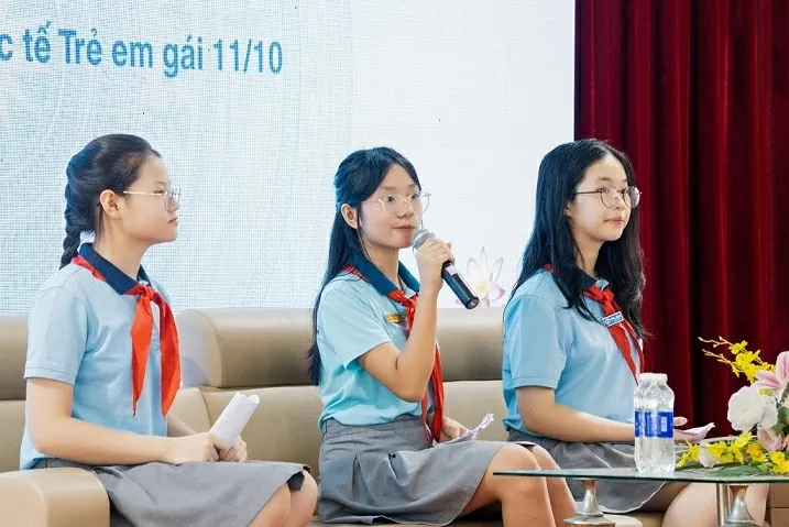 Hưởng ứng Ngày quốc tế Trẻ em gái 2025: Đối thoại chính sách về sức khỏe học đường