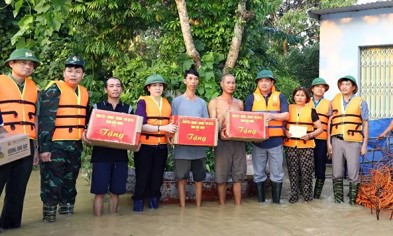 Bắc Ninh chung tay, hợp sức đối phó ngập lụt và khắc phục sau mưa lũ Bắc Ninh chung tay, hợp sức đối phó ngập lụt và khắc phục sau mưa lũ
