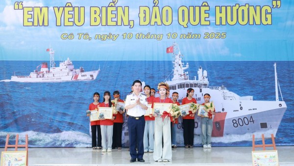 Ươm mầm tình yêu biển, đảo cho thế hệ trẻ Đặc khu Cô Tô, Quảng Ninh