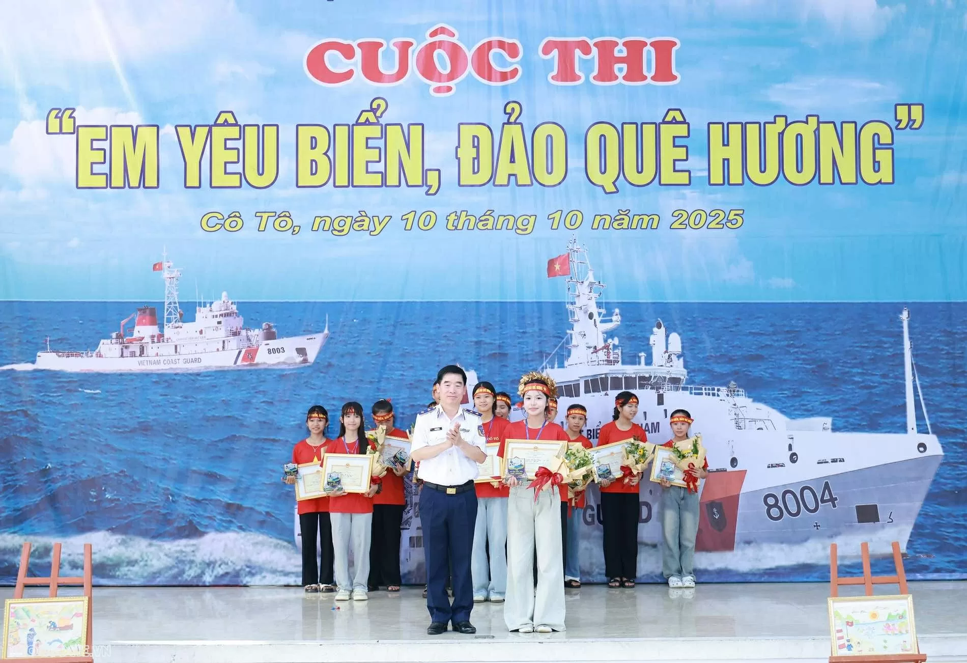 Ươm mầm tình yêu biển, đảo cho thế hệ trẻ Đặc khu Cô Tô, Quảng Ninh Ươm mầm tình yêu biển, đảo cho thế hệ trẻ Đặc khu Cô Tô, Quảng Ninh