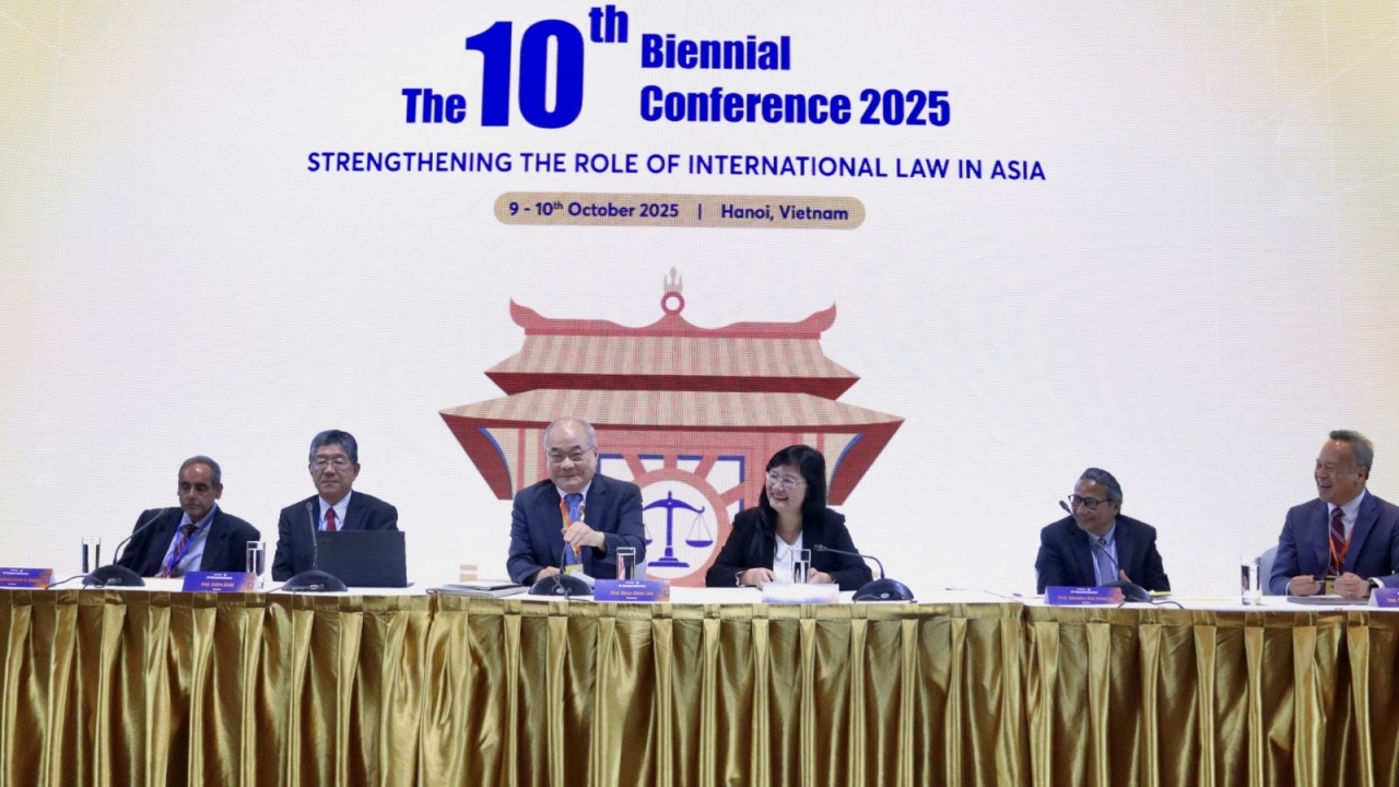 Hội nghị toàn thể lần thứ 10 Hội Luật quốc tế châu Á bế mạc tại Hà Nội: Khẳng định vai trò tiên phong trong củng cố luật pháp quốc tế